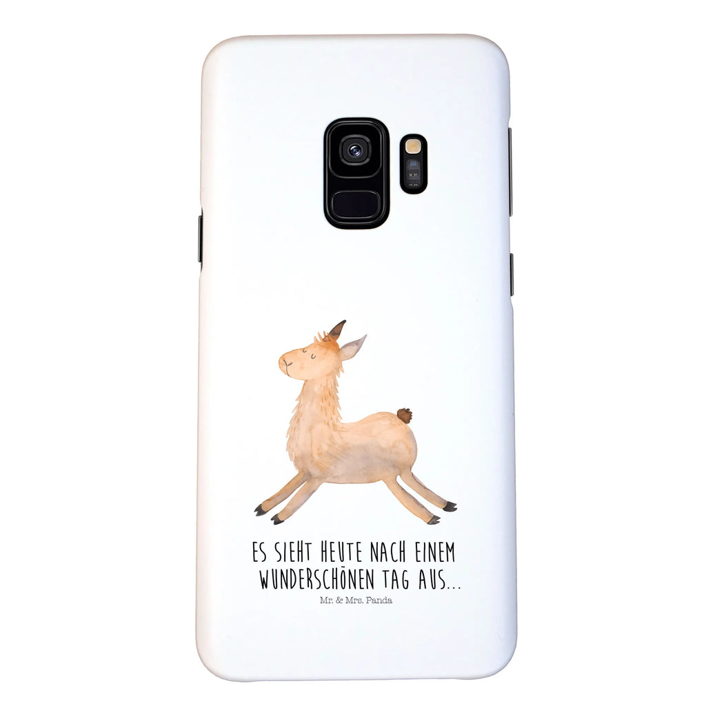 Handyhülle Lama Springen Cover, Hülle, Handy, Handy Case, Iphone 10, Handyhülle, Iphone X, Handycover, Lama, Alpaka, Lamas, Freundin, Start, Prüfung, Lieblingstag, Fröhlich, Abitur, Neustart, Glück, Liebeskummer, Happy Day, Guten Morgen