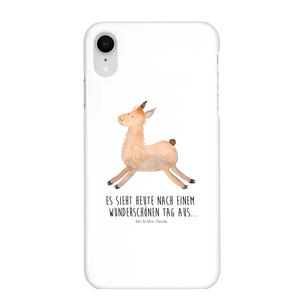 Handyhülle Lama Springen Cover, Hülle, Handy, Handy Case, Iphone 10, Handyhülle, Iphone X, Handycover, Lama, Alpaka, Lamas, Freundin, Start, Prüfung, Lieblingstag, Fröhlich, Abitur, Neustart, Glück, Liebeskummer, Happy Day, Guten Morgen