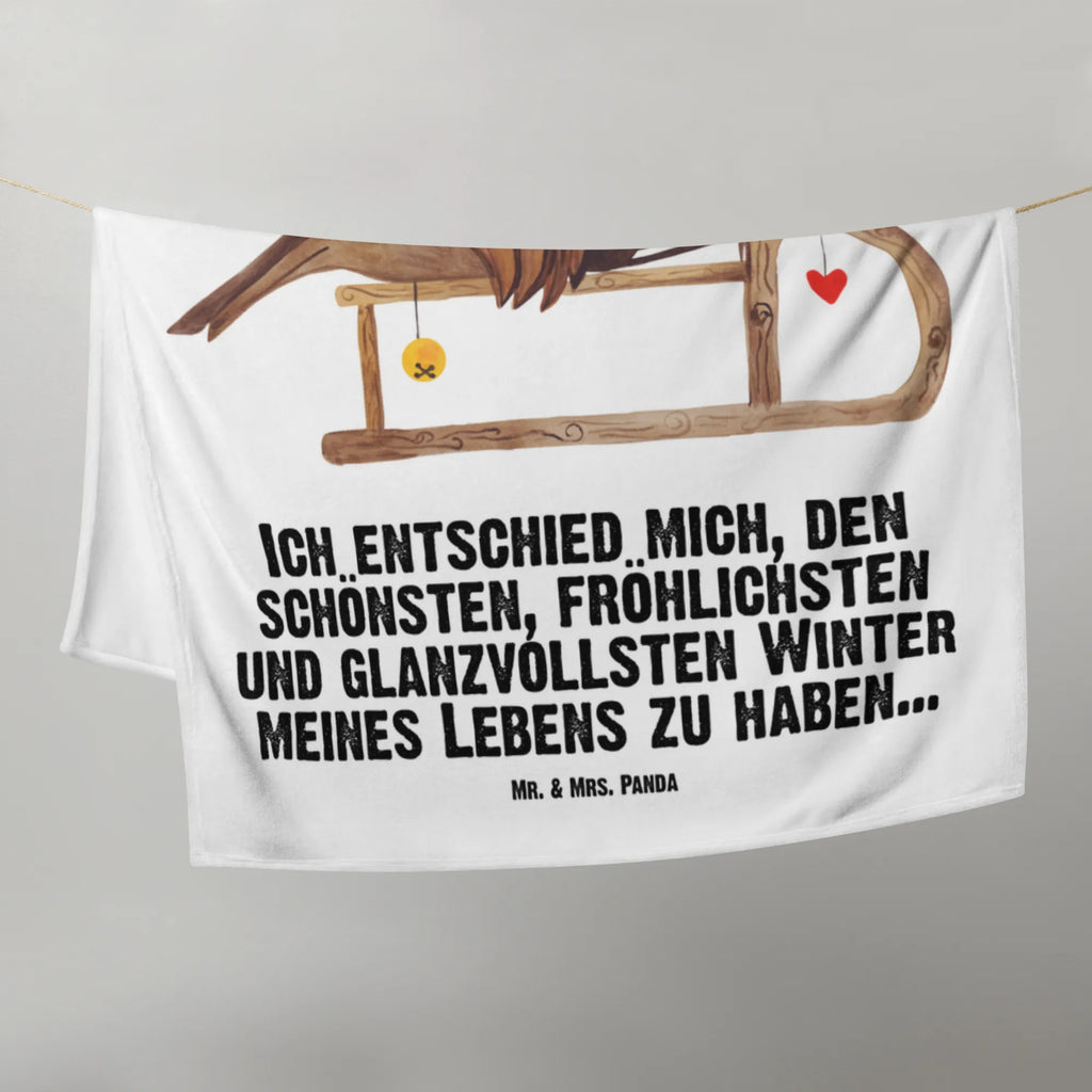 Baby blanket robin Sleds Winter, Christmas, Christmas time, snow, sleigh, bird