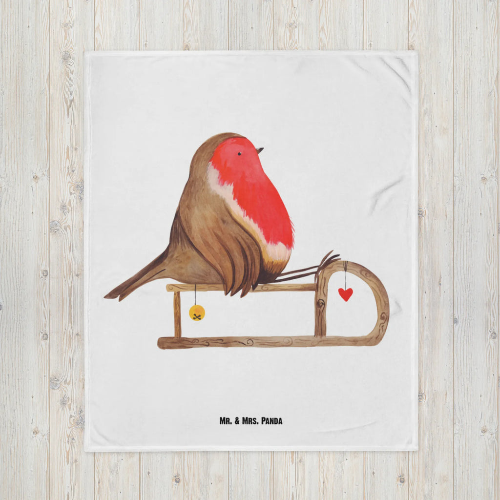 Baby blanket robin Sleds Winter, Christmas, Christmas time, snow, sleigh, bird