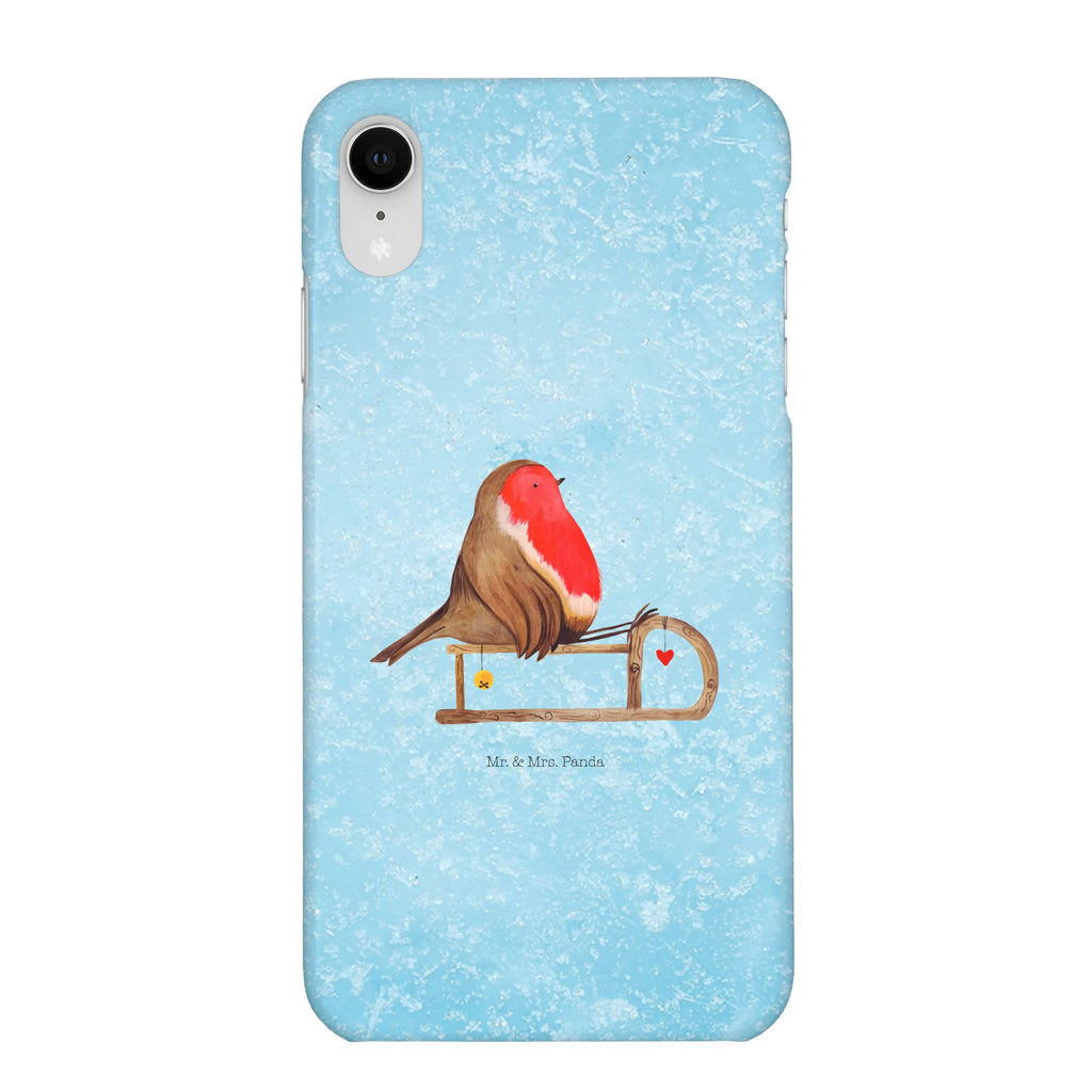 Phone case robin Sleds cover, mobile cover, Iphone 10, Iphone X, case, mobile phone, mobile phone case, Winter, Christmas, Christmas time, snow, bird, sleigh