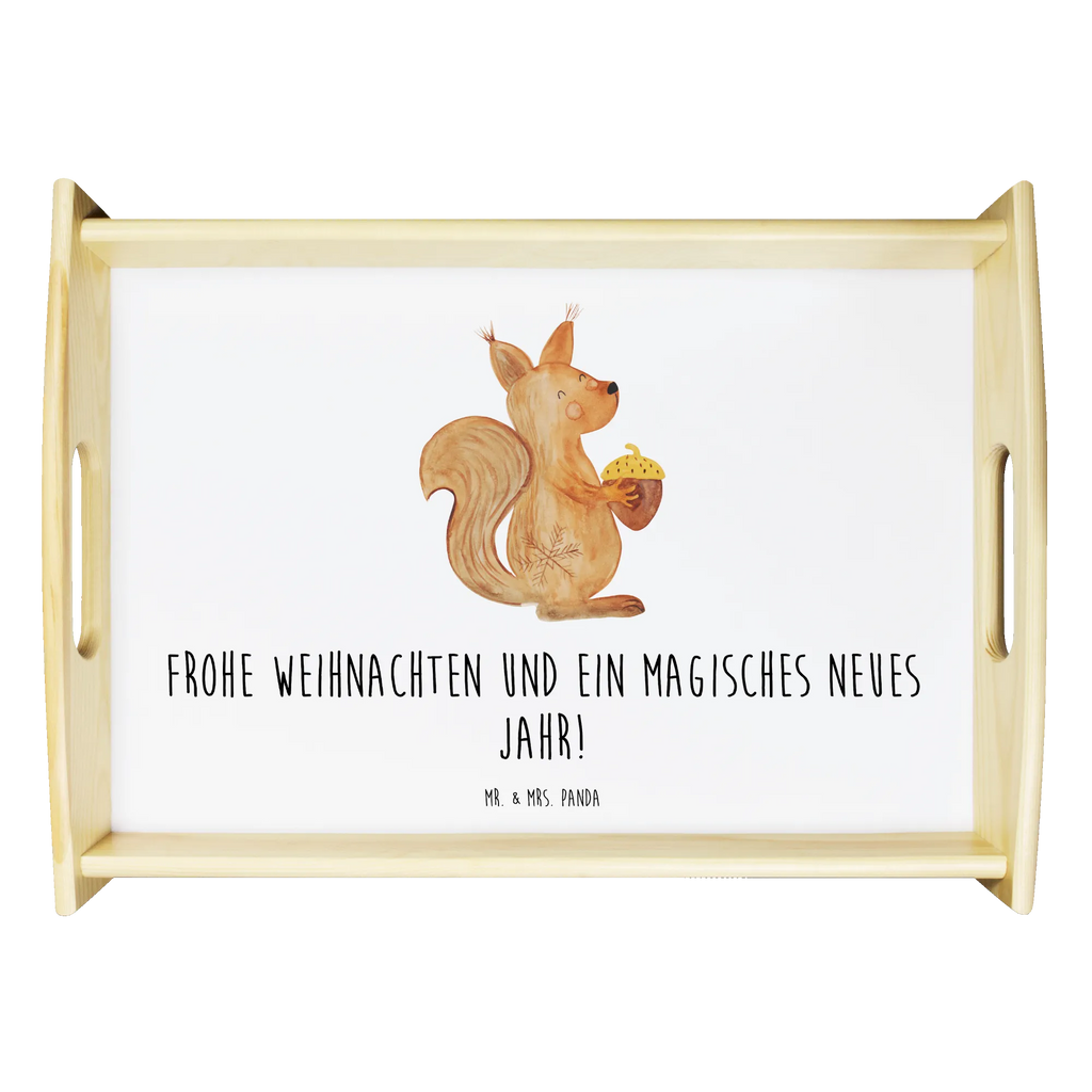 Serving tray Squirrel Christmas Tablett, Frühstückstablett, Dekotablett, Serviertablett, Küchentablett, Holztablett, Winter, Weihnachten, Weihnachtsdeko, Nikolaus, Advent, Heiligabend, Wintermotiv, Vogel, Guten Rutsch, Neujahr, Weihnachtsgruß, Frohes neues Jahr, Frohe Weihnachten, Weihnachtsmotiv