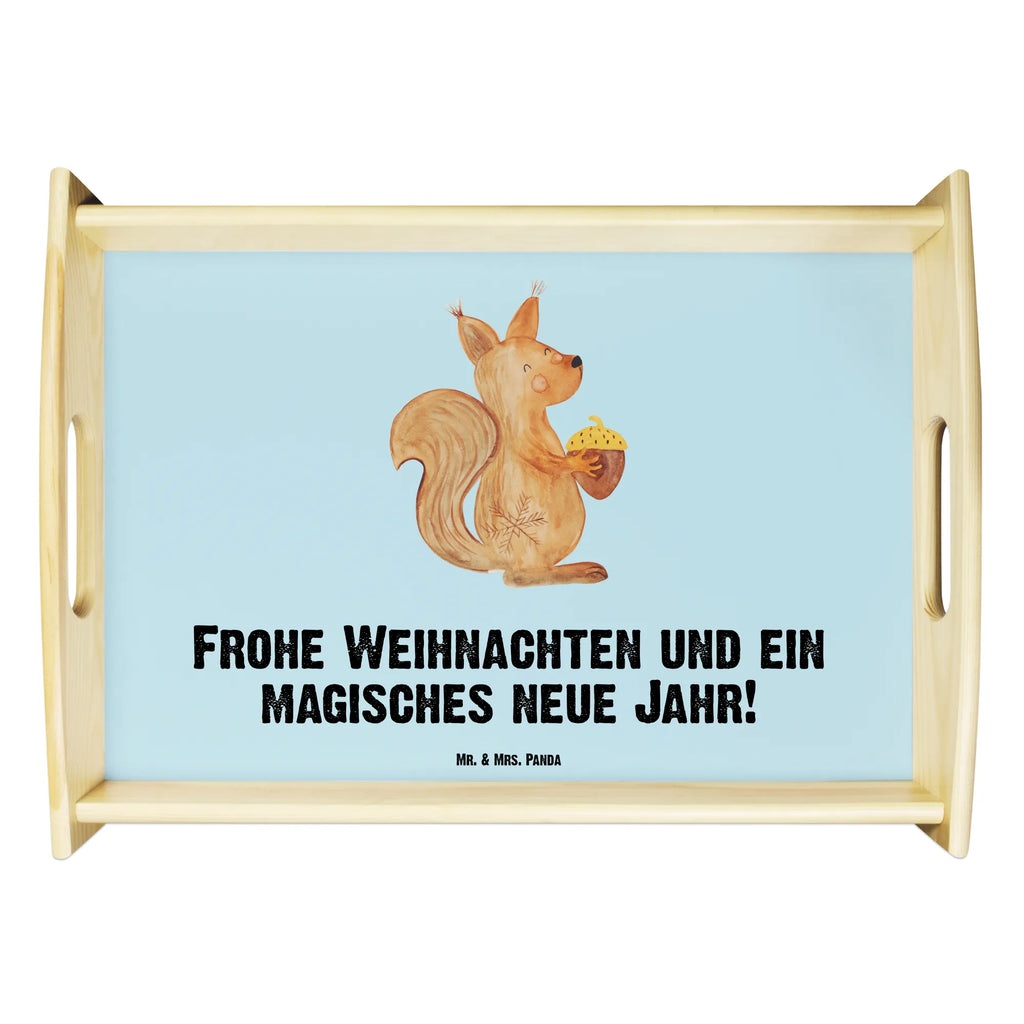 Serving tray Squirrel Christmas Tablett, Frühstückstablett, Dekotablett, Serviertablett, Küchentablett, Holztablett, Winter, Weihnachten, Weihnachtsdeko, Nikolaus, Advent, Heiligabend, Wintermotiv, Vogel, Guten Rutsch, Neujahr, Weihnachtsgruß, Frohes neues Jahr, Frohe Weihnachten, Weihnachtsmotiv