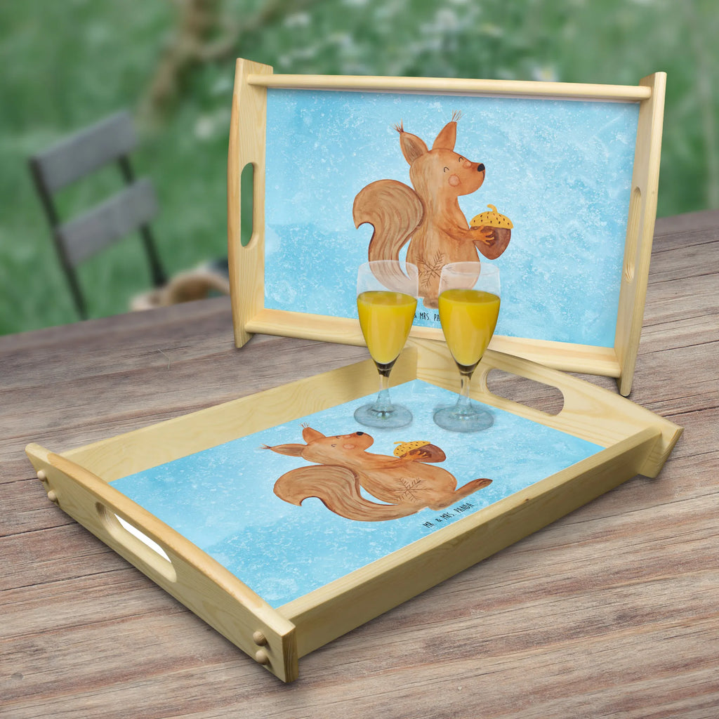 Serving tray Squirrel Christmas Tablett, Frühstückstablett, Dekotablett, Serviertablett, Küchentablett, Holztablett, Winter, Weihnachten, Weihnachtsdeko, Nikolaus, Advent, Heiligabend, Wintermotiv, Vogel, Guten Rutsch, Neujahr, Weihnachtsgruß, Frohes neues Jahr, Frohe Weihnachten, Weihnachtsmotiv