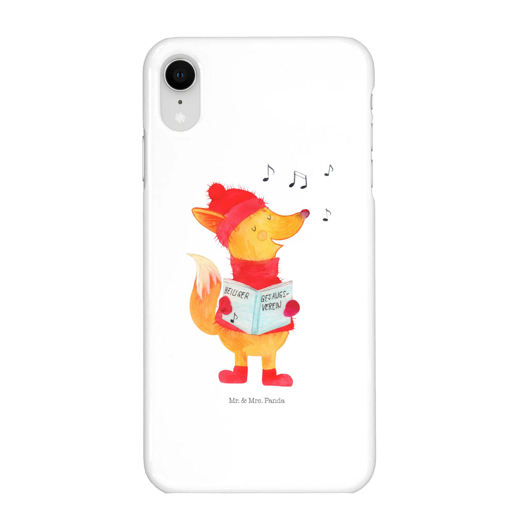Phone case Fox Singer Hülle, Handyhülle, Cover, Handy Case, Iphone X, Handycover, Iphone 10, Handy, Winter, Weihnachten, Advent, Heiligabend, Nikolaus, Weihnachtsdeko, Wintermotiv, Füchse, Fuchs, Weihnachtslieder, Sänger, Geschenk Sänger, Singen