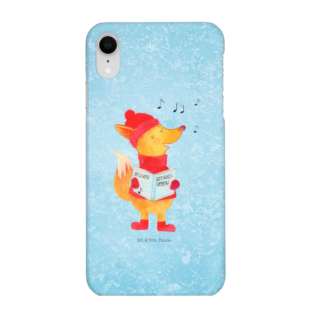 Phone case Fox Singer Hülle, Handyhülle, Cover, Handy Case, Iphone X, Handycover, Iphone 10, Handy, Winter, Weihnachten, Advent, Heiligabend, Nikolaus, Weihnachtsdeko, Wintermotiv, Füchse, Fuchs, Weihnachtslieder, Sänger, Geschenk Sänger, Singen
