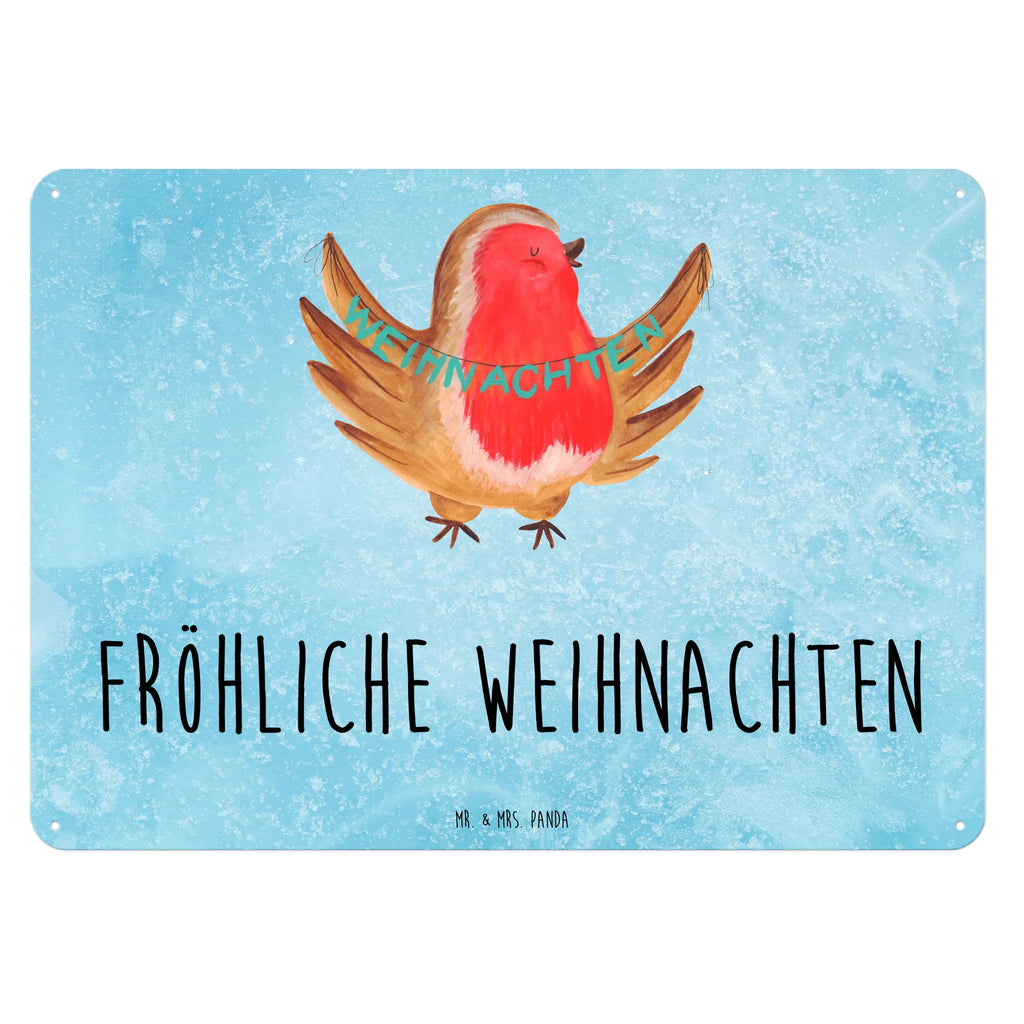 Blechschild Rotkehlchen Weihnachten Wandschild Metall, Türschild Metall, Blechschild Für Männer, Blechschild, Blechschild Zum Aufhängen, Blechschild Groß, Dekoschild Metall, Blechschild Für Frauen, Blechschild Küche, Blechschild Büro, Heiligabend, Winter, Advent, Weihnachten, Nikolaus, Weihnachtsdeko, Wintermotiv, Weihnachtsmotiv, Weihnachtsgruß, Frohe Weihnachten, Xmas, Vogel