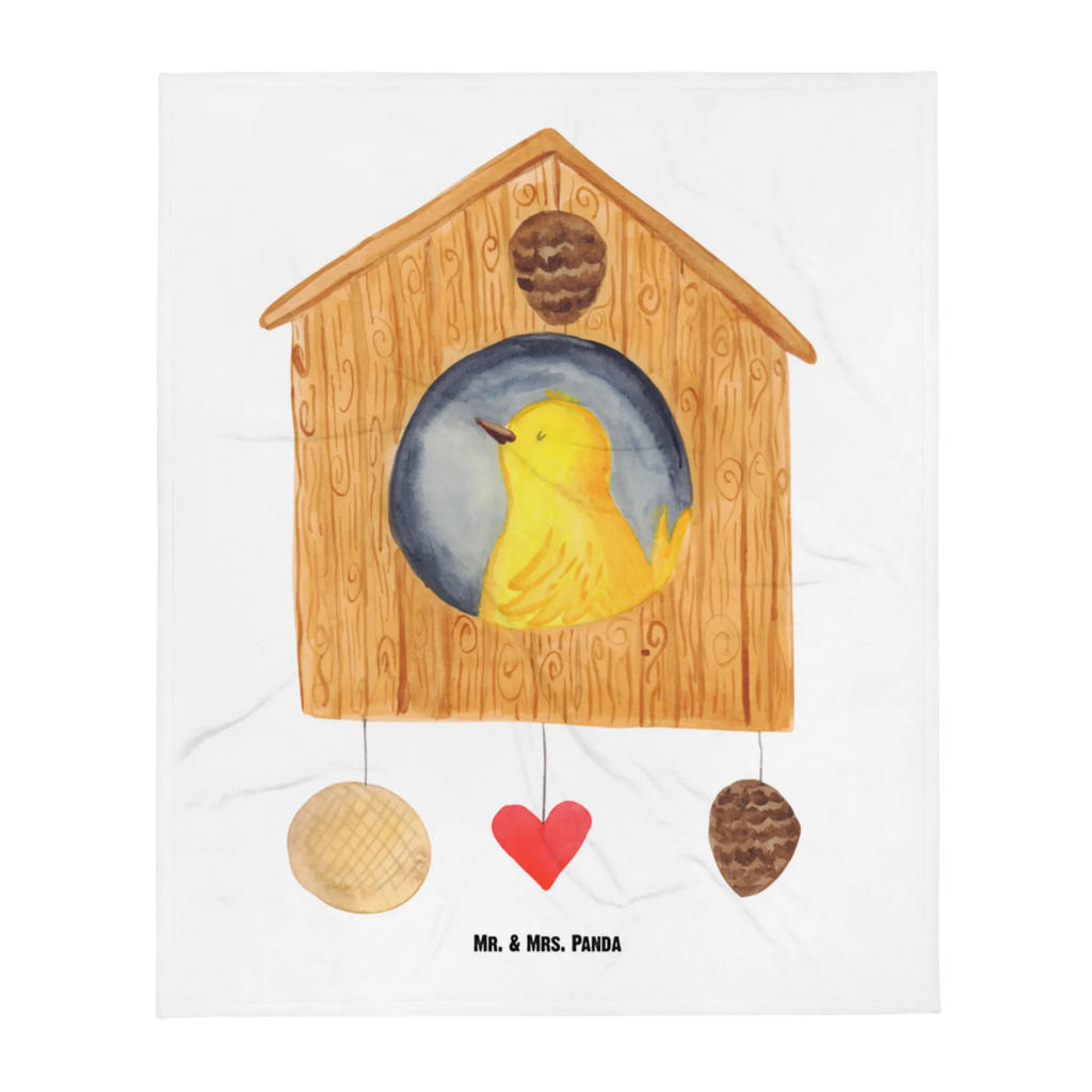 Babydecke Vogelhaus Krabbeldecke, Geschenk Geburt, Babygeschenk, Babydecke, Babyecke Kuscheldecke, Tiermotive, Gute Laune, lustige Sprüche, Tiere, Home sweet home, Haus, Eigenheim, Vögel, Familie, Castle, Zuhause, Lieblingsort, Vogelhäuschen, Vogel, unser Haus, Nest, Vogelhaus, Wohnung