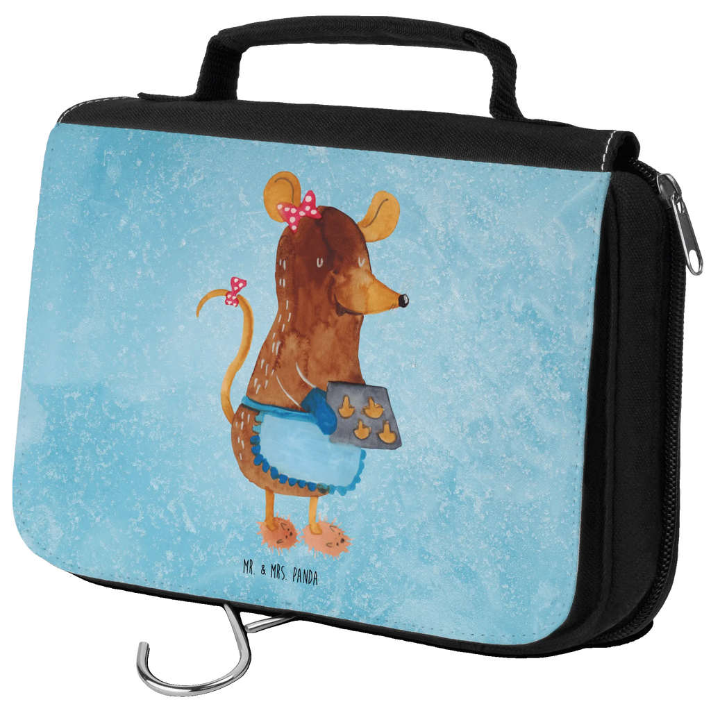 Kosmetyczka Mysz ciastka Schminktasche, Kulturbeutel Waschbar, Kulturbeutel, Waschbeutel, Kulturtasche, Waschtasche, Schminkbeutel, badtasche, Necessaire, hygienetasche, hygienebeutel, Toilettentasche, Reisebeutel, Kosmetiktasche, beautycase, Weihnachten, Winter, Weihnachtsdeko, Nikolaus, Advent, Heiligabend, Wintermotiv, Plätzchen, Weihnachtskekse, Backen, Maus, Kekse, Chaosqueen, Weihnachtsbäckerei
