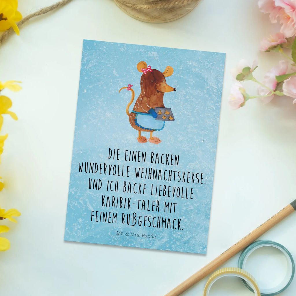 Postcard Mouse Cookies Einladung Geburtstag, Einladungskarte, Karte, Postkarte, Einladungskarten Geburtstag, Ansichtskarten, Geburtstagskarte, Ansichtskarte, Einladung, Geschenkkarte, Dankeskarte, Grußkarte, Winter, Weihnachten, Weihnachtsdeko, Nikolaus, Advent, Heiligabend, Wintermotiv, Weihnachtsbäckerei, Maus, Kekse, backen, Chaosqueen, Plätzchen, Weihnachtskekse