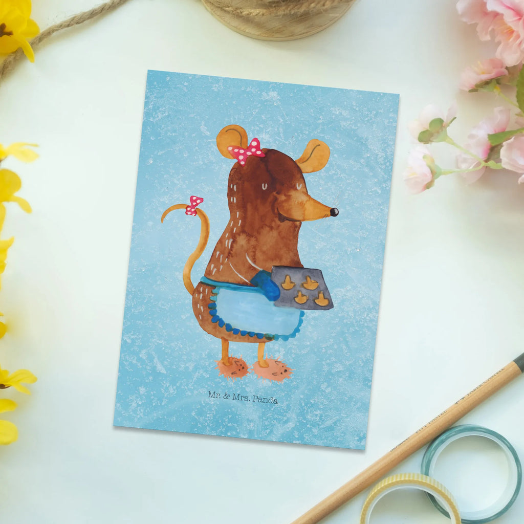 Postcard Mouse Cookies Einladung Geburtstag, Einladungskarte, Karte, Postkarte, Einladungskarten Geburtstag, Ansichtskarten, Geburtstagskarte, Ansichtskarte, Einladung, Geschenkkarte, Dankeskarte, Grußkarte, Winter, Weihnachten, Weihnachtsdeko, Nikolaus, Advent, Heiligabend, Wintermotiv, Weihnachtsbäckerei, Maus, Kekse, backen, Chaosqueen, Plätzchen, Weihnachtskekse