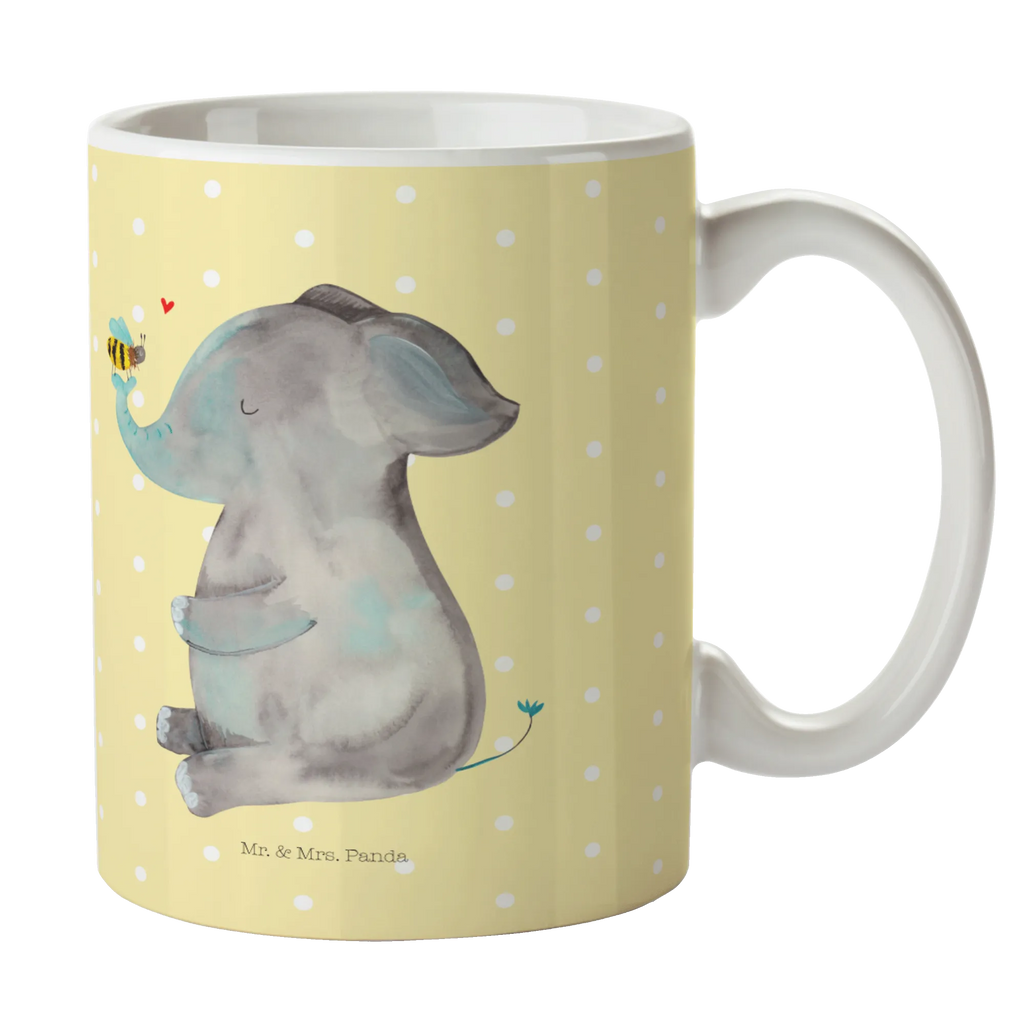 Tasse Elefant Biene Porzellantasse, Bürotasse, Keramiktasse, Tasse, Kaffeetasse, Geschenktasse, Tasse mit Zitaten, Teetasse, Tasse mit Motiven, Tiermotive, Gute Laune, lustige Sprüche, Tiere, Jahrestag, Liebesgeschenk, Liebesbeweis, Elefant, Biene, Heiratsantrag, Hochzeitsgeschenk, Liebe, Liebesspruch