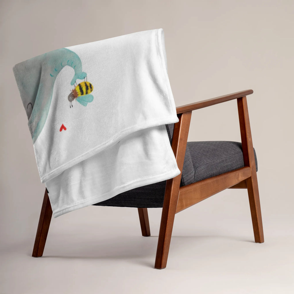 Kocyk dla niemowląt słoń pszczoła Motywy zwierzęce, dobra energia, zabawne powiedzonka, zwierzęta