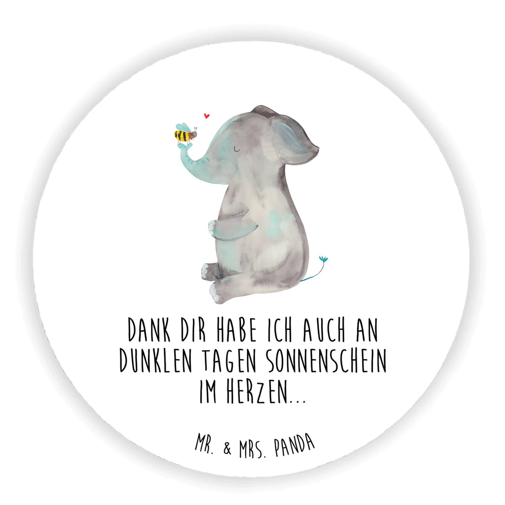 Rund Magnet Elefant & Biene rundmagnet, magnete, Kühlschrankmagnet, kühlschrankmagnete, Tiere, Tiermotive, Gute Laune, Lustige Sprüche, Liebesbeweis, Liebesgeschenk, Jahrestag, Liebesspruch, Hochzeitsgeschenk, Biene, Liebe, Heiratsantrag, Elefant
