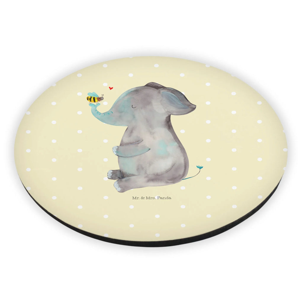 Rund Magnet Elefant & Biene rundmagnet, magnete, Kühlschrankmagnet, kühlschrankmagnete, Tiere, Tiermotive, Gute Laune, Lustige Sprüche, Liebesbeweis, Liebesgeschenk, Jahrestag, Liebesspruch, Hochzeitsgeschenk, Biene, Liebe, Heiratsantrag, Elefant