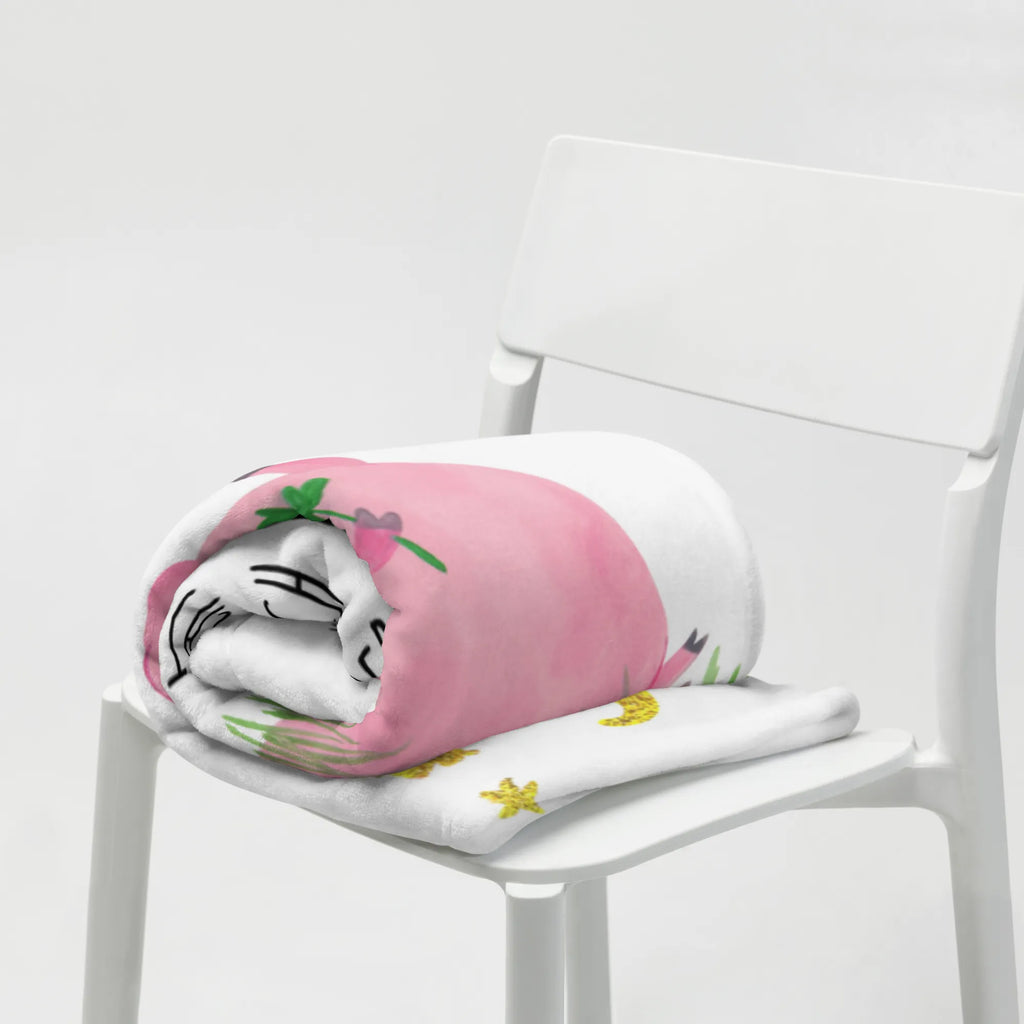 Kocyk dla niemowląt świnia Szczęście Babygeschenk, Babydecke, Geschenk Geburt, Krabbeldecke, Babyecke Kuscheldecke, Tiermotive, Gute Laune, lustige Sprüche, Tiere, Motivation, Sernchen, Sterne, Schweinchen, Glücksschwein. Glück, Schwein, Ziele, Glücksbringer, Träume