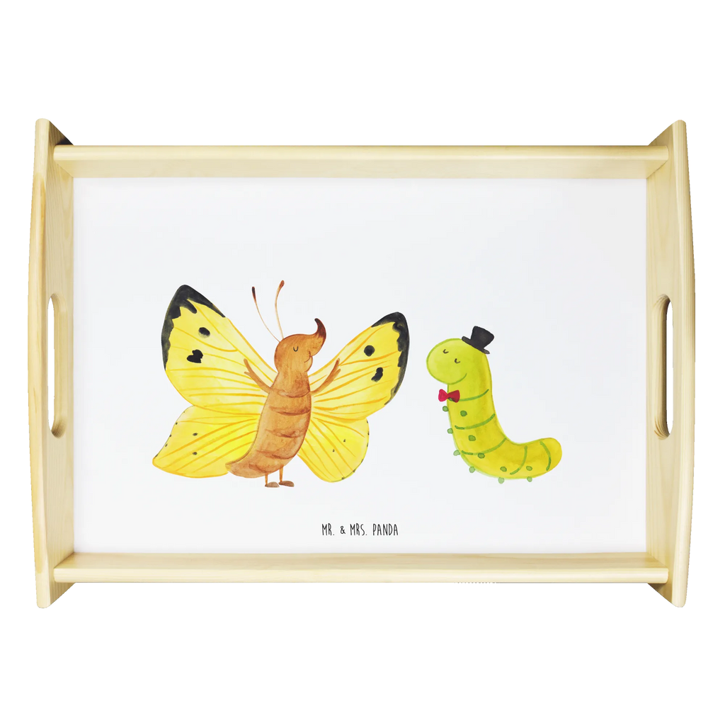 Serving tray Caterpillar butterfly Frühstückstablett, Holztablett, Serviertablett, Küchentablett, Dekotablett, Tablett, Tiermotive, Gute Laune, lustige Sprüche, Tiere, Raupe, Hütchen, Erwachsen werden, Kokon, Entwicklung, Hut, Schmetterling, Aufwachsen, Schönheit, Zitronenfalter