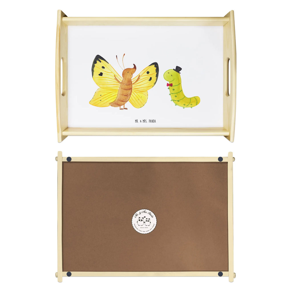 Serving tray Caterpillar butterfly Frühstückstablett, Holztablett, Serviertablett, Küchentablett, Dekotablett, Tablett, Tiermotive, Gute Laune, lustige Sprüche, Tiere, Raupe, Hütchen, Erwachsen werden, Kokon, Entwicklung, Hut, Schmetterling, Aufwachsen, Schönheit, Zitronenfalter
