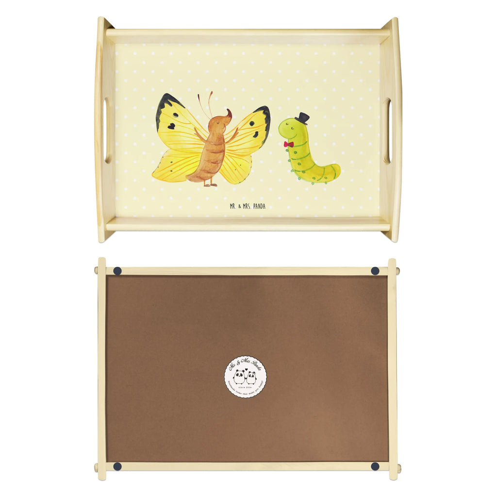 Serving tray Caterpillar butterfly Frühstückstablett, Holztablett, Serviertablett, Küchentablett, Dekotablett, Tablett, Tiermotive, Gute Laune, lustige Sprüche, Tiere, Raupe, Hütchen, Erwachsen werden, Kokon, Entwicklung, Hut, Schmetterling, Aufwachsen, Schönheit, Zitronenfalter