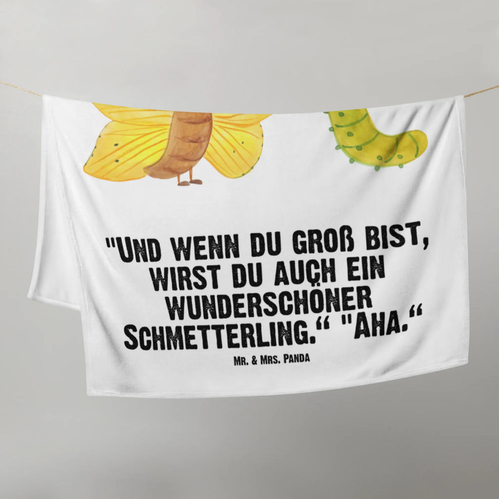 Baby blanket Caterpillar butterfly small animals, cute, funny, cute animal motives, hand drawn, small world, funny sayings, good mood, happy, gifts, gift ideas, special gifts, animal lover, card, development, hat, beauty, growing up, butterfly, Caterpillar, lemon butterfly, cocoon