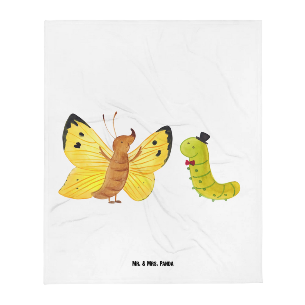 Baby blanket Caterpillar butterfly small animals, cute, funny, cute animal motives, hand drawn, small world, funny sayings, good mood, happy, gifts, gift ideas, special gifts, animal lover, card, development, hat, beauty, growing up, butterfly, Caterpillar, lemon butterfly, cocoon