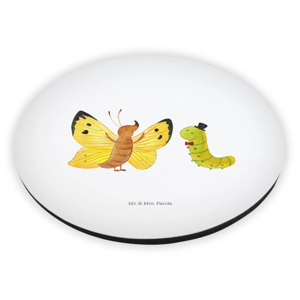 Rund Magnet Raupe & Schmetterling Kühlschrankmagnet, Kühlschrank Dekoration, Dekomagnet, Notiz Magnet, Souvenir Magnet, Whiteboard Magnet, Pinnwandmagnet, Motivmagnete, Tiermotive, Gute Laune, lustige Sprüche, Tiere, Schönheit, Schmetterling, Raupe, Hut, Aufwachsen, Kokon, Entwicklung, Hütchen, Zitronenfalter, Erwachsen werden