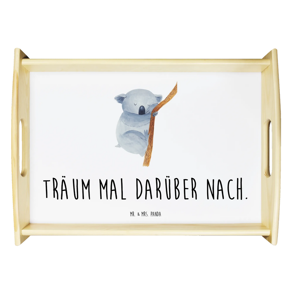 Taca serwisowa Koala Serviertablett, ablagetablett, getränketablett, betttablett, holz serviertablett, teetablett, tablett für getränke, kaffeetablett, serviertablett holz, tablett für essen, tablett für bett, Holztablett, bett tablett, couchtablett, echtholz tablett, sofatablett, Tablett, tablett zum servieren, tragetablett, Servier Tablett, tablett aus holz, Frühstückstablett, serviertablett aus holz, Küchentablett, essenstablett, tablett holz, Lustige Sprüche, Tiere, Tiermotive, Gute Laune, Traum, Traumland, schlafen, Koala, Koalabär, Schlafzimmer, Träumen, Bär