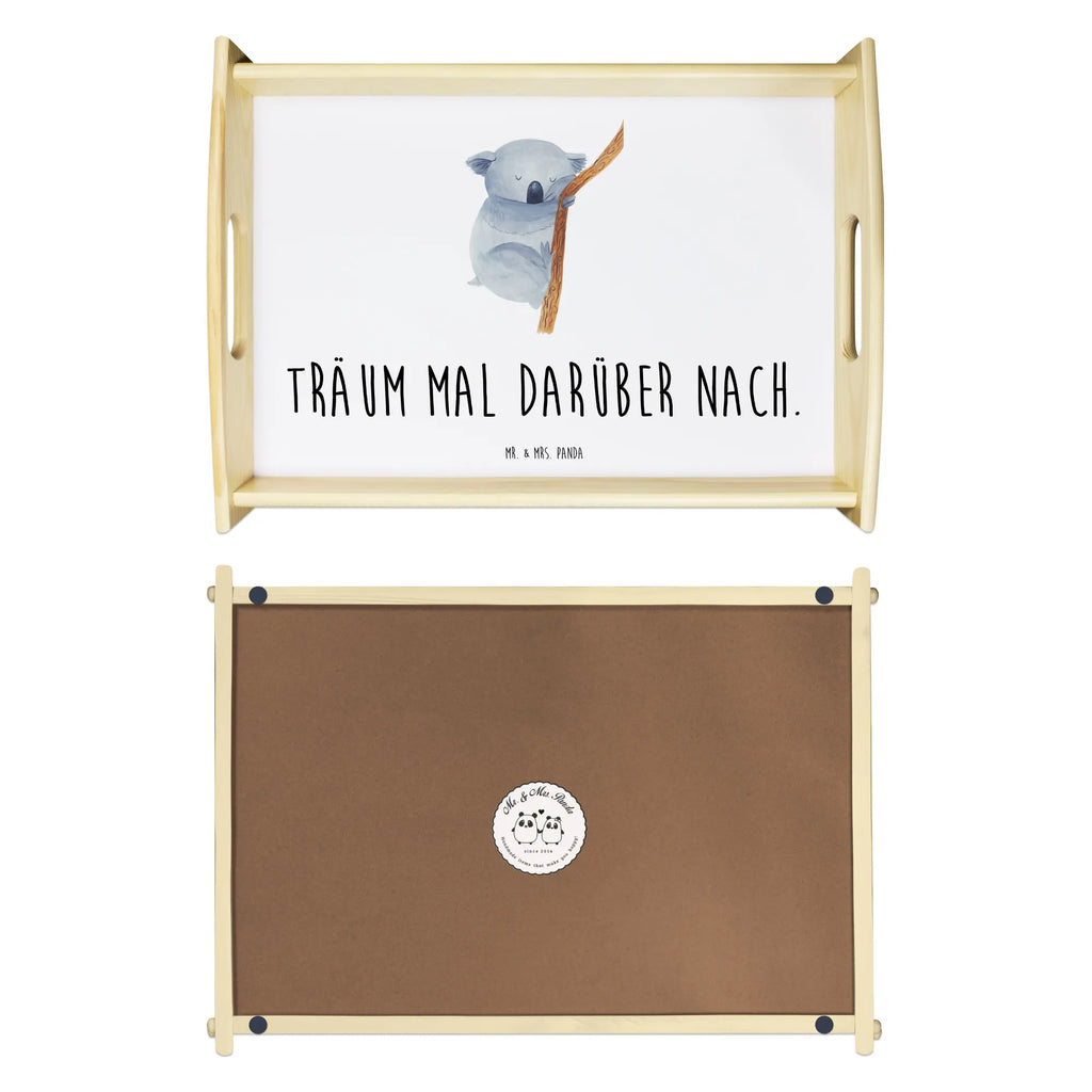 Taca serwisowa Koala Serviertablett, ablagetablett, getränketablett, betttablett, holz serviertablett, teetablett, tablett für getränke, kaffeetablett, serviertablett holz, tablett für essen, tablett für bett, Holztablett, bett tablett, couchtablett, echtholz tablett, sofatablett, Tablett, tablett zum servieren, tragetablett, Servier Tablett, tablett aus holz, Frühstückstablett, serviertablett aus holz, Küchentablett, essenstablett, tablett holz, Lustige Sprüche, Tiere, Tiermotive, Gute Laune, Traum, Traumland, schlafen, Koala, Koalabär, Schlafzimmer, Träumen, Bär