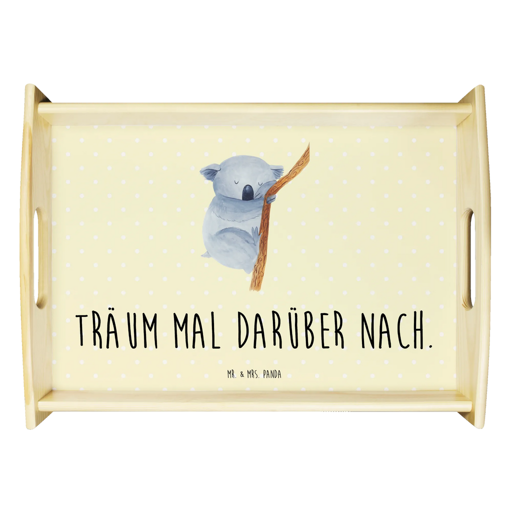 Taca serwisowa Koala Serviertablett, ablagetablett, getränketablett, betttablett, holz serviertablett, teetablett, tablett für getränke, kaffeetablett, serviertablett holz, tablett für essen, tablett für bett, Holztablett, bett tablett, couchtablett, echtholz tablett, sofatablett, Tablett, tablett zum servieren, tragetablett, Servier Tablett, tablett aus holz, Frühstückstablett, serviertablett aus holz, Küchentablett, essenstablett, tablett holz, Lustige Sprüche, Tiere, Tiermotive, Gute Laune, Traum, Traumland, schlafen, Koala, Koalabär, Schlafzimmer, Träumen, Bär