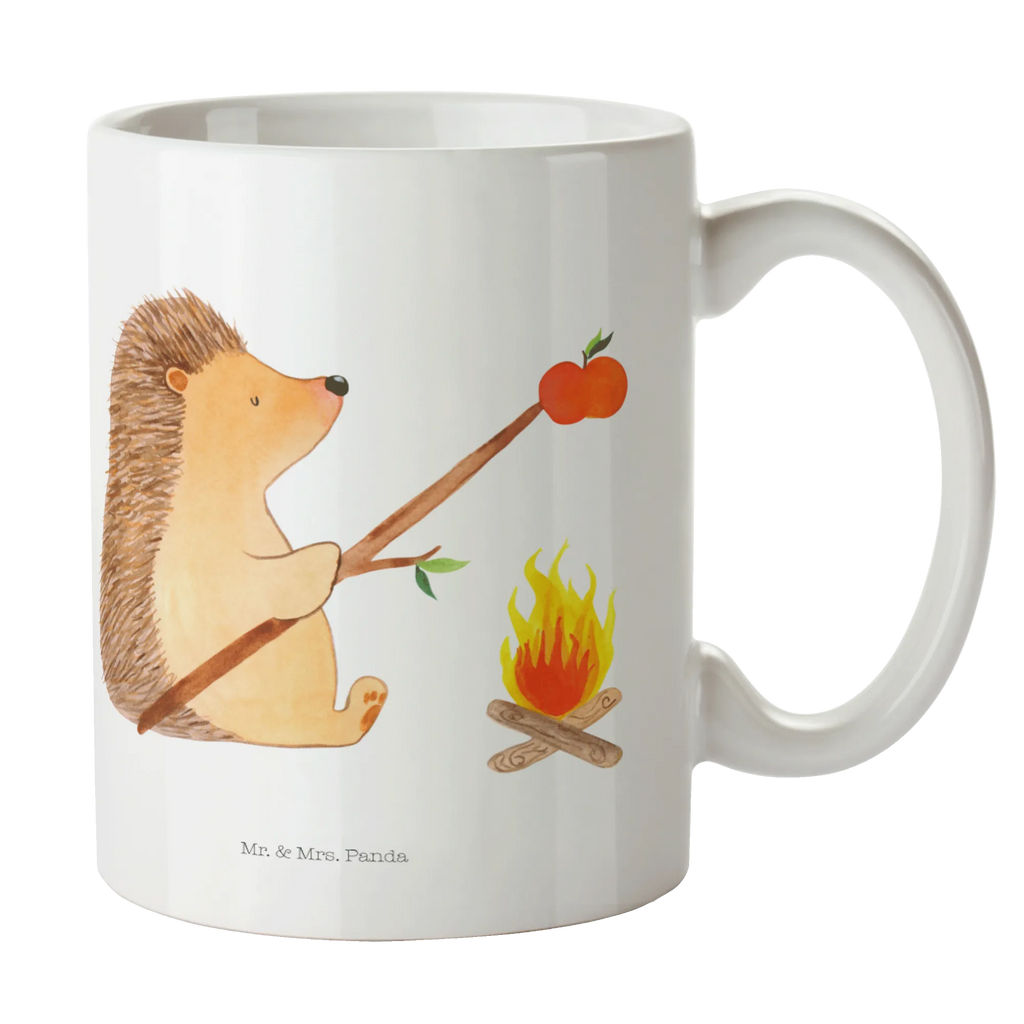 Tasse Igel grillt Tasse mit Motiven, Tasse mit Zitaten, Keramiktasse, Bürotasse, Geschenktasse, Teetasse, Tasse, Kaffeetasse, Porzellantasse, Tiermotive, Gute Laune, lustige Sprüche, Tiere, Ziele, Spruch, arbeitslos, Sinn des Lebens, Igel, Grillen, Motivation