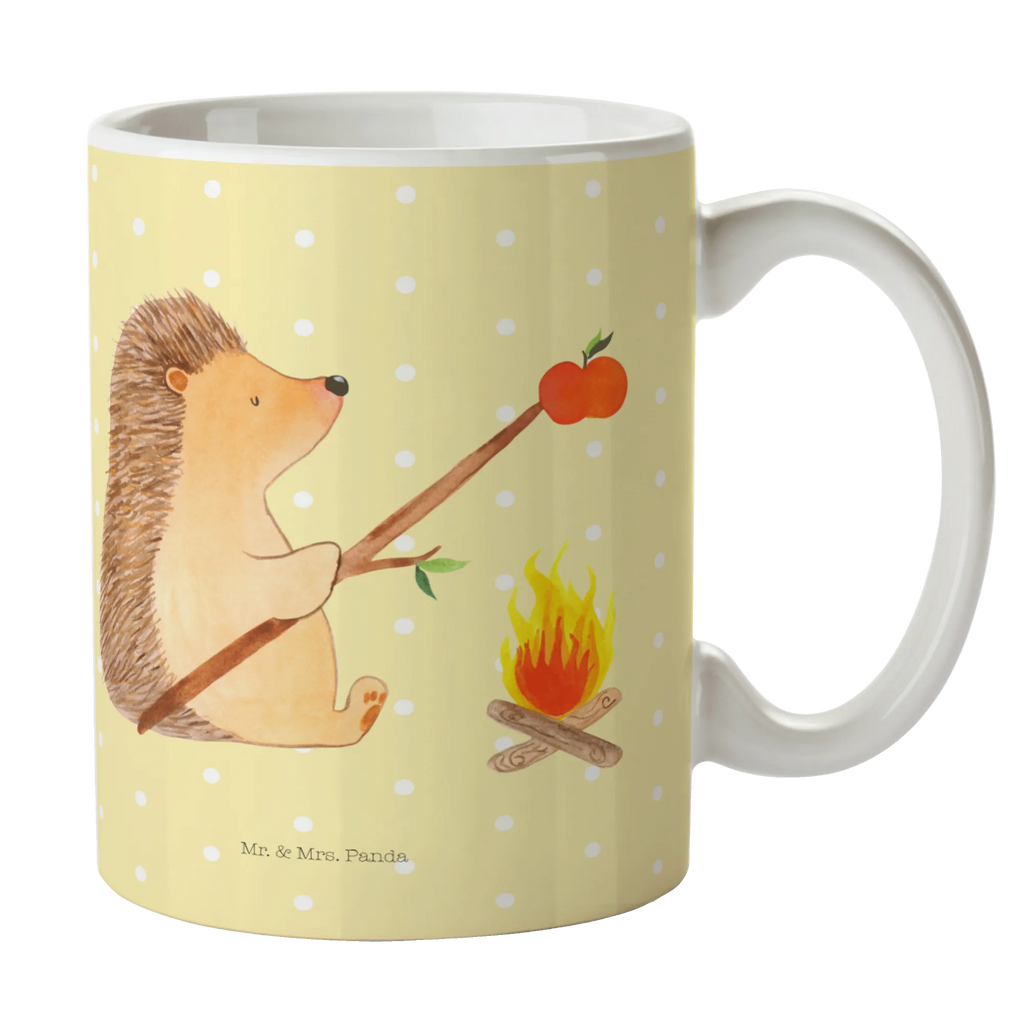 Tasse Igel grillt Tasse mit Motiven, Tasse mit Zitaten, Keramiktasse, Bürotasse, Geschenktasse, Teetasse, Tasse, Kaffeetasse, Porzellantasse, Tiermotive, Gute Laune, lustige Sprüche, Tiere, Ziele, Spruch, arbeitslos, Sinn des Lebens, Igel, Grillen, Motivation