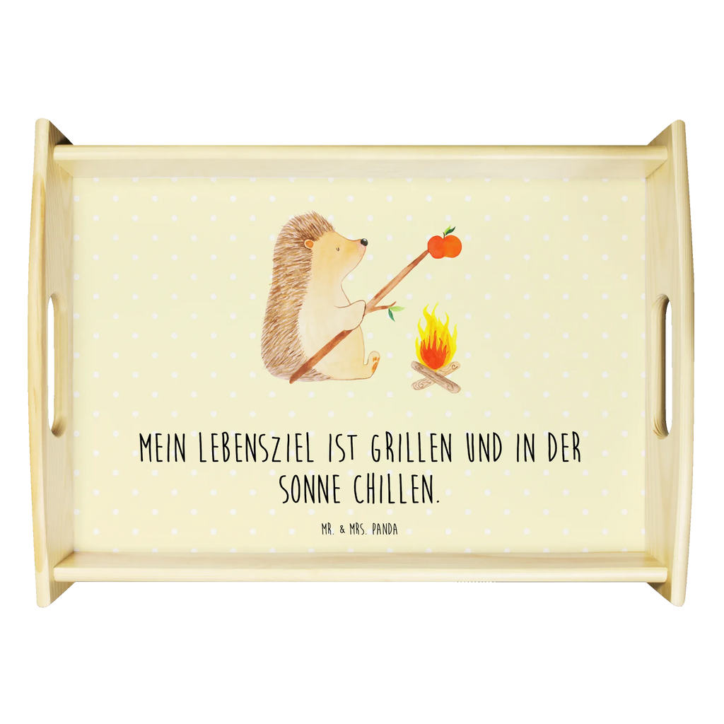 Serving tray Hedgehog grilling kitchen tray, wooden tray, tray, breakfast tray, serving tray, small animals, cute, funny, cute animal motives, hand drawn, small world, funny sayings, good mood, happy, gifts, gift ideas, special gifts, animal lover, card, saying, unemployed, motivation, goals, barbecue, meaning of life, hedgehog