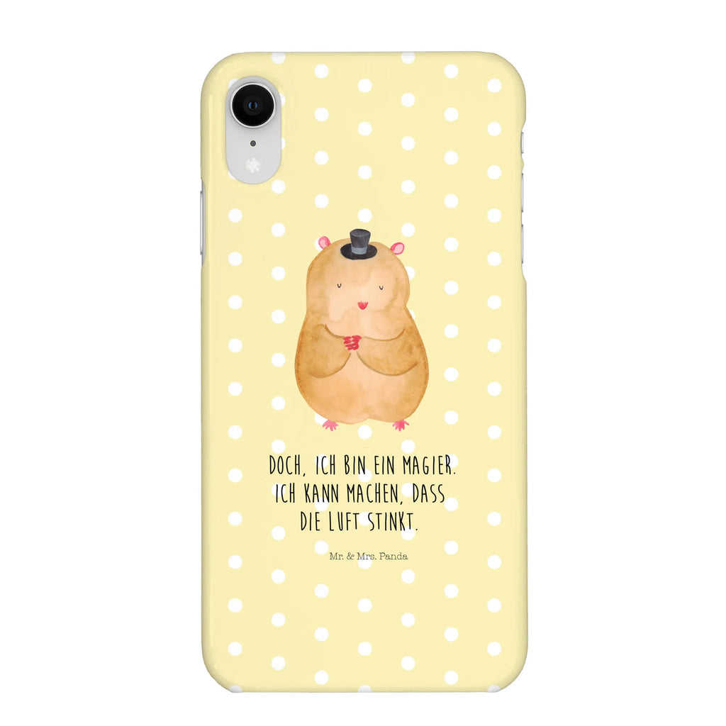 Etui na iPhone 11 Chomik kapelusz Handy, Handycover, Iphone X, Hülle, Iphone 10, Cover, Handyhülle, Handy Case, Lustige Sprüche, Tiermotive, Tiere, Gute Laune, Hamster, Zylinder, Magier, Zauberer, Hut, Zwerghamster