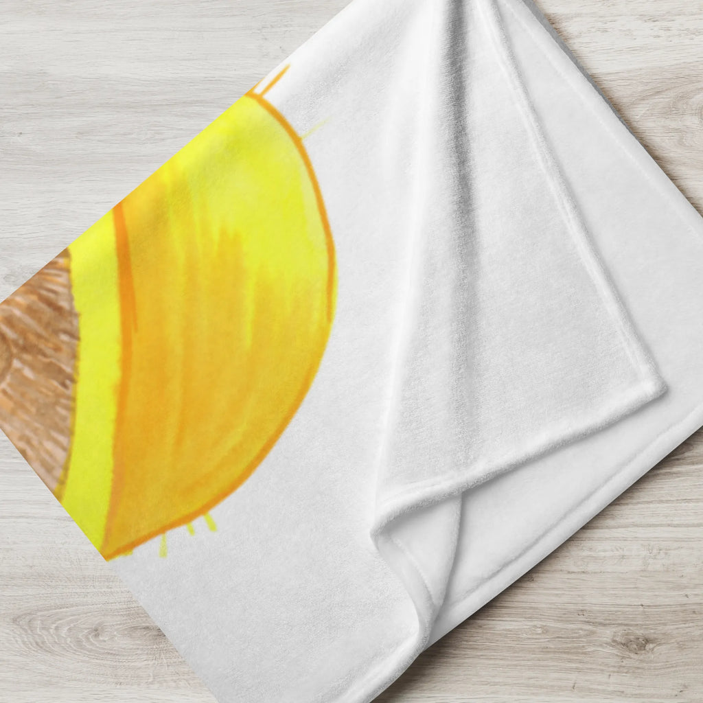 Kocyk dla niemowląt jeż Modlić się Motywy zwierzęce, dobra energia, zabawne powiedzonka, zwierzęta