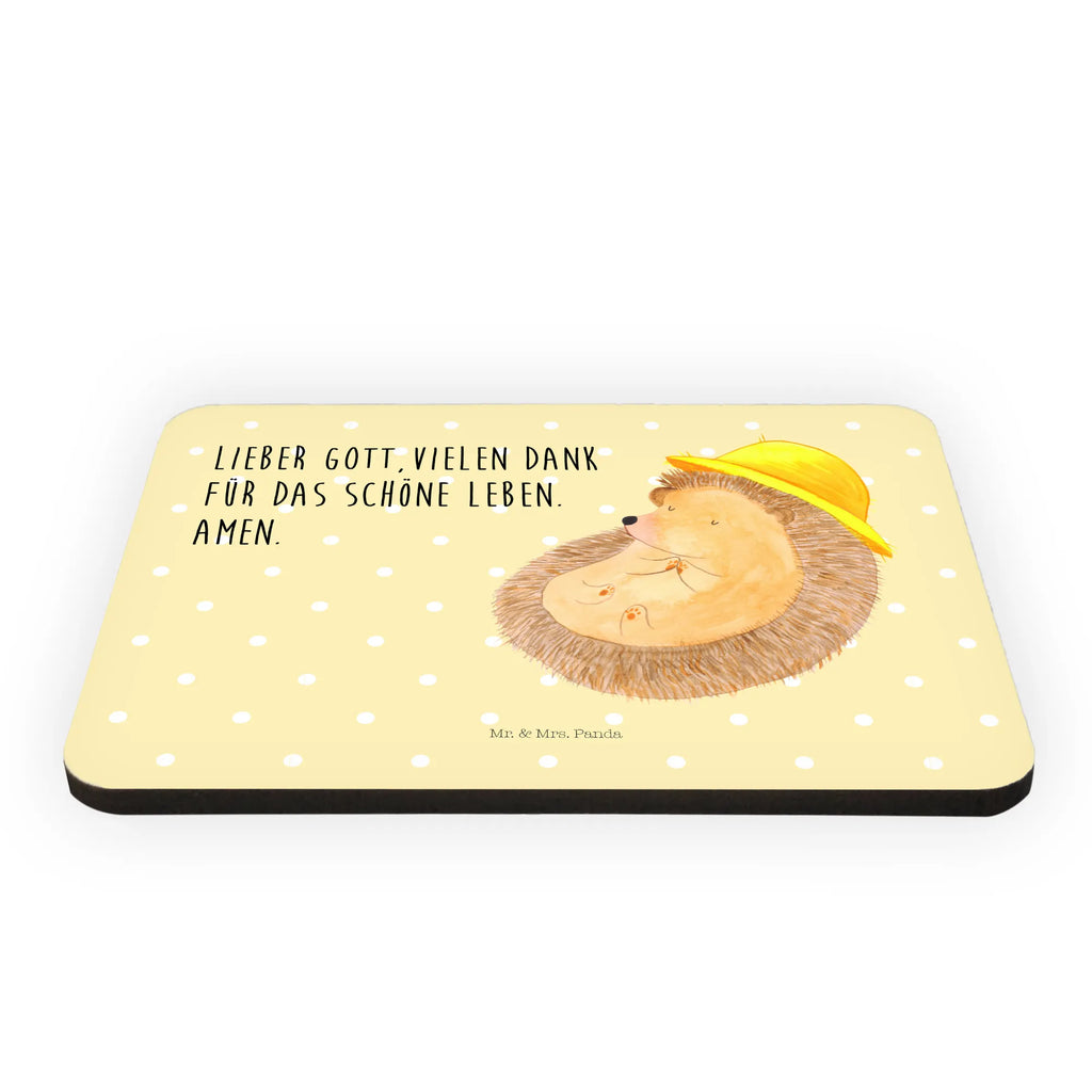 Magnet Hedgehog Pray magnetic board, refrigerator magnets, office magnet, calendar magnet, refrigerator magnet, magnet, small animals, cute, funny, cute animal motives, hand drawn, small world, funny sayings, good mood, happy, gifts, gift ideas, special gifts, animal lover, card, gratitude, Amen, life, hedgehog, God, be grateful, pray, sun hat, hedgehog with hat, enjoy