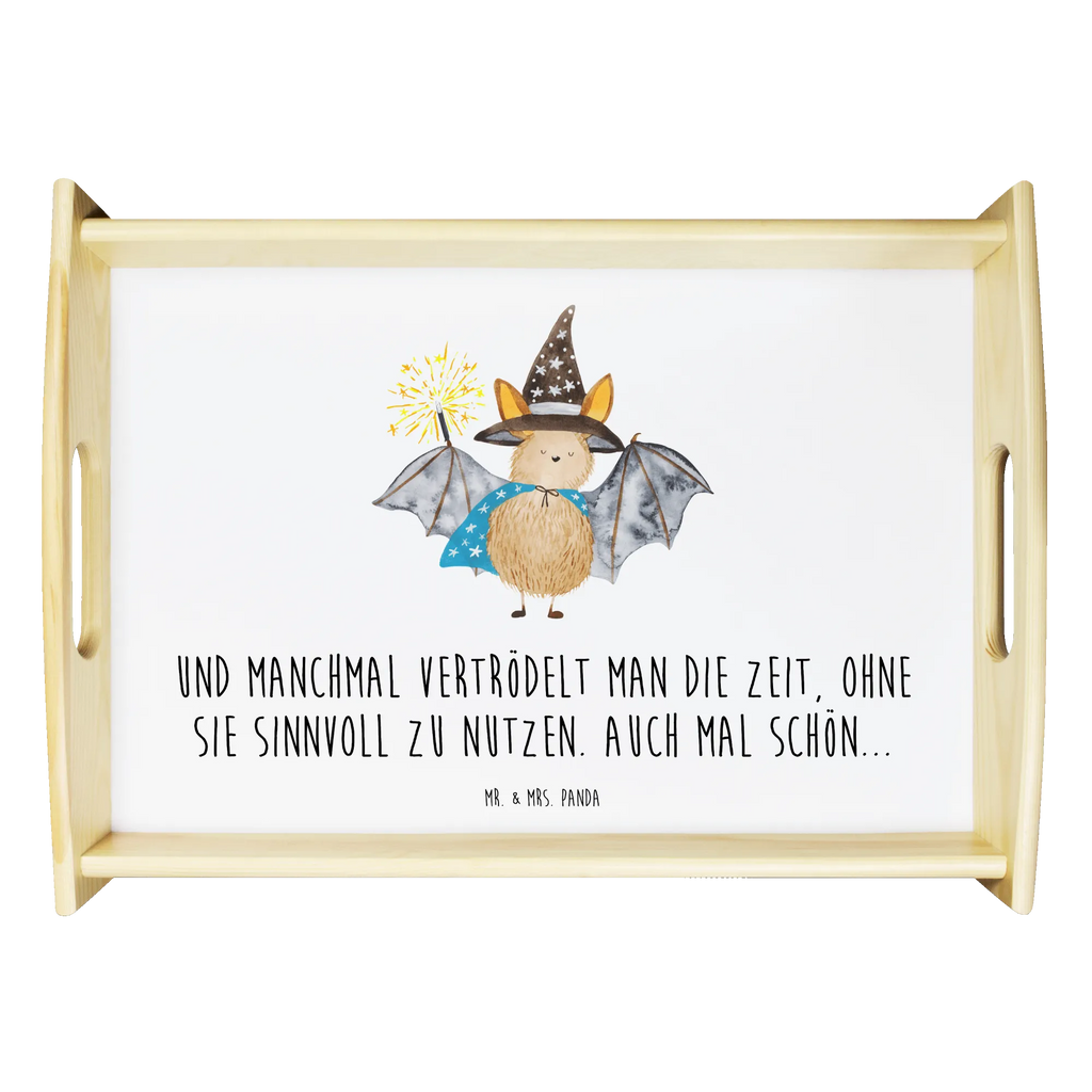 Serving tray bat wizard Tablett, Holztablett, Serviertablett, Dekotablett, Küchentablett, Frühstückstablett, Tiermotive, Gute Laune, lustige Sprüche, Tiere, Zauberer, Magier, Fledermäuse, Fledermaus, reinsteigern, Frauen