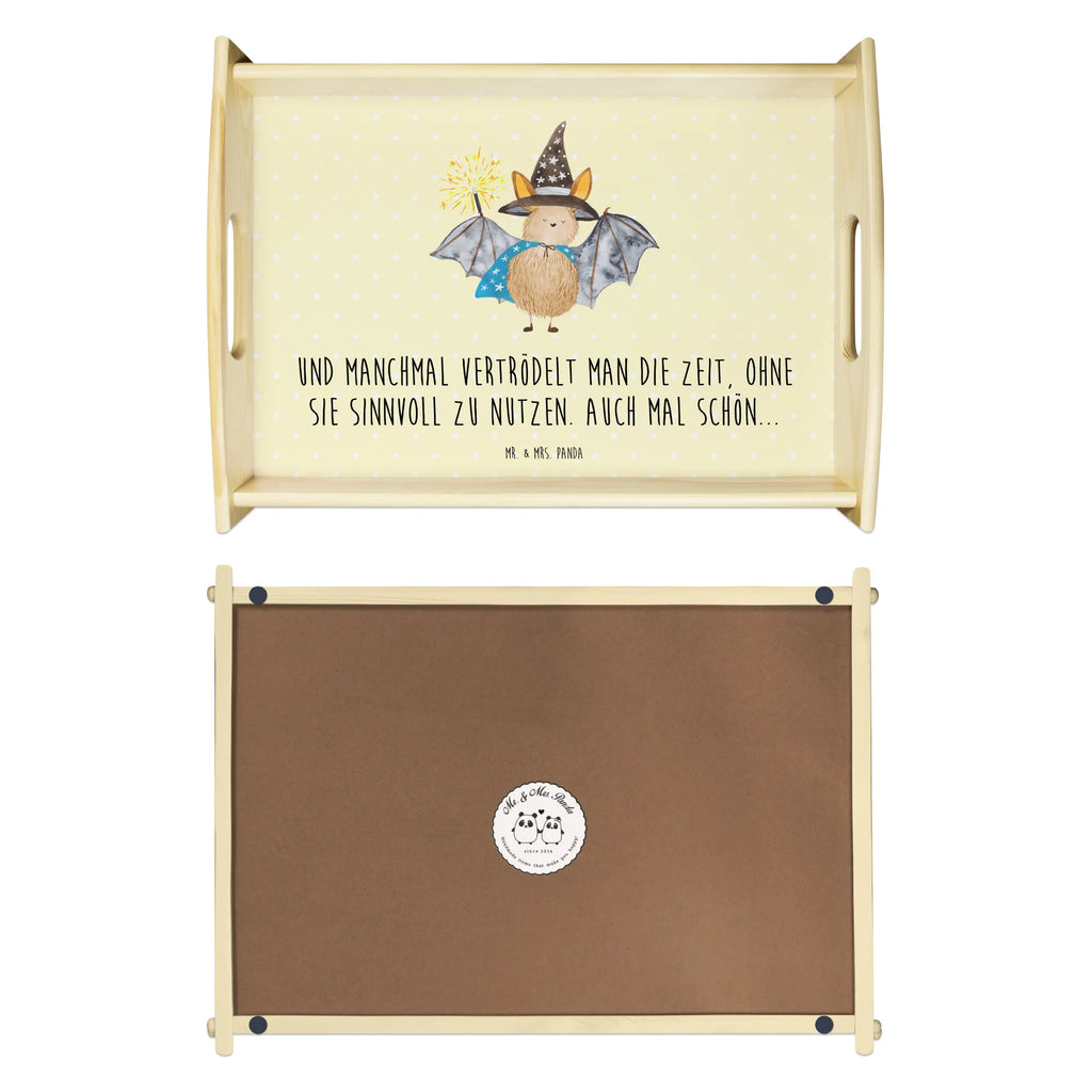 Serving tray bat wizard Tablett, Holztablett, Serviertablett, Dekotablett, Küchentablett, Frühstückstablett, Tiermotive, Gute Laune, lustige Sprüche, Tiere, Zauberer, Magier, Fledermäuse, Fledermaus, reinsteigern, Frauen