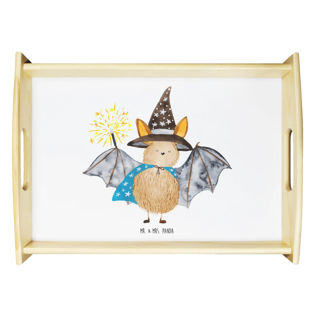 Serving tray bat wizard Tablett, Holztablett, Serviertablett, Dekotablett, Küchentablett, Frühstückstablett, Tiermotive, Gute Laune, lustige Sprüche, Tiere, Zauberer, Magier, Fledermäuse, Fledermaus, reinsteigern, Frauen