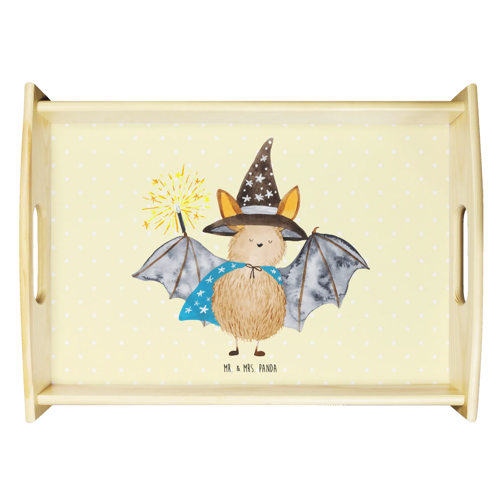 Serving tray bat wizard Tablett, Holztablett, Serviertablett, Dekotablett, Küchentablett, Frühstückstablett, Tiermotive, Gute Laune, lustige Sprüche, Tiere, Zauberer, Magier, Fledermäuse, Fledermaus, reinsteigern, Frauen