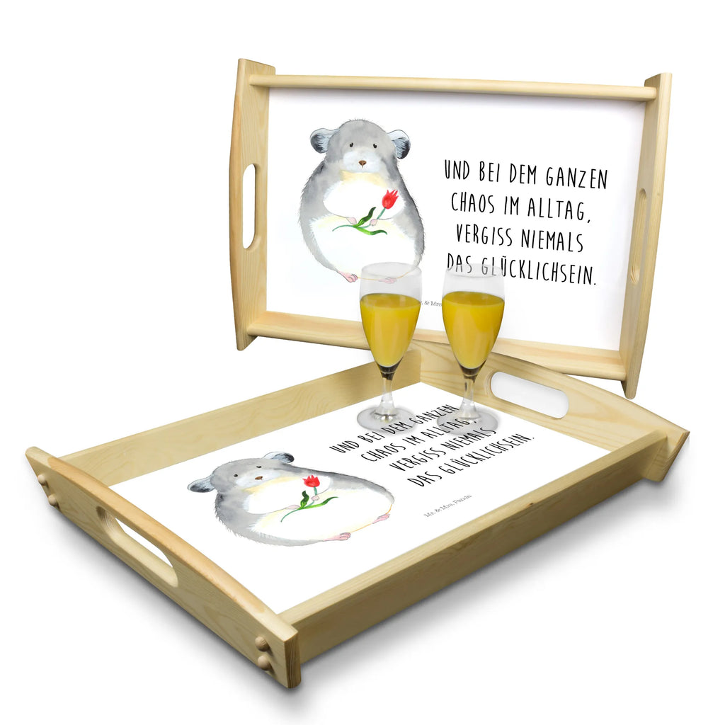 Serving tray chinchilla flower Dekotablett, Serviertablett, Küchentablett, Frühstückstablett, Holztablett, Tablett, Tiermotive, Gute Laune, lustige Sprüche, Tiere, Liebeskummer, traurig sein, Büro, Chaos, Büroalltag, Chinchilla, Glücklichsein, Kummer, Depressionen, Chinchillas