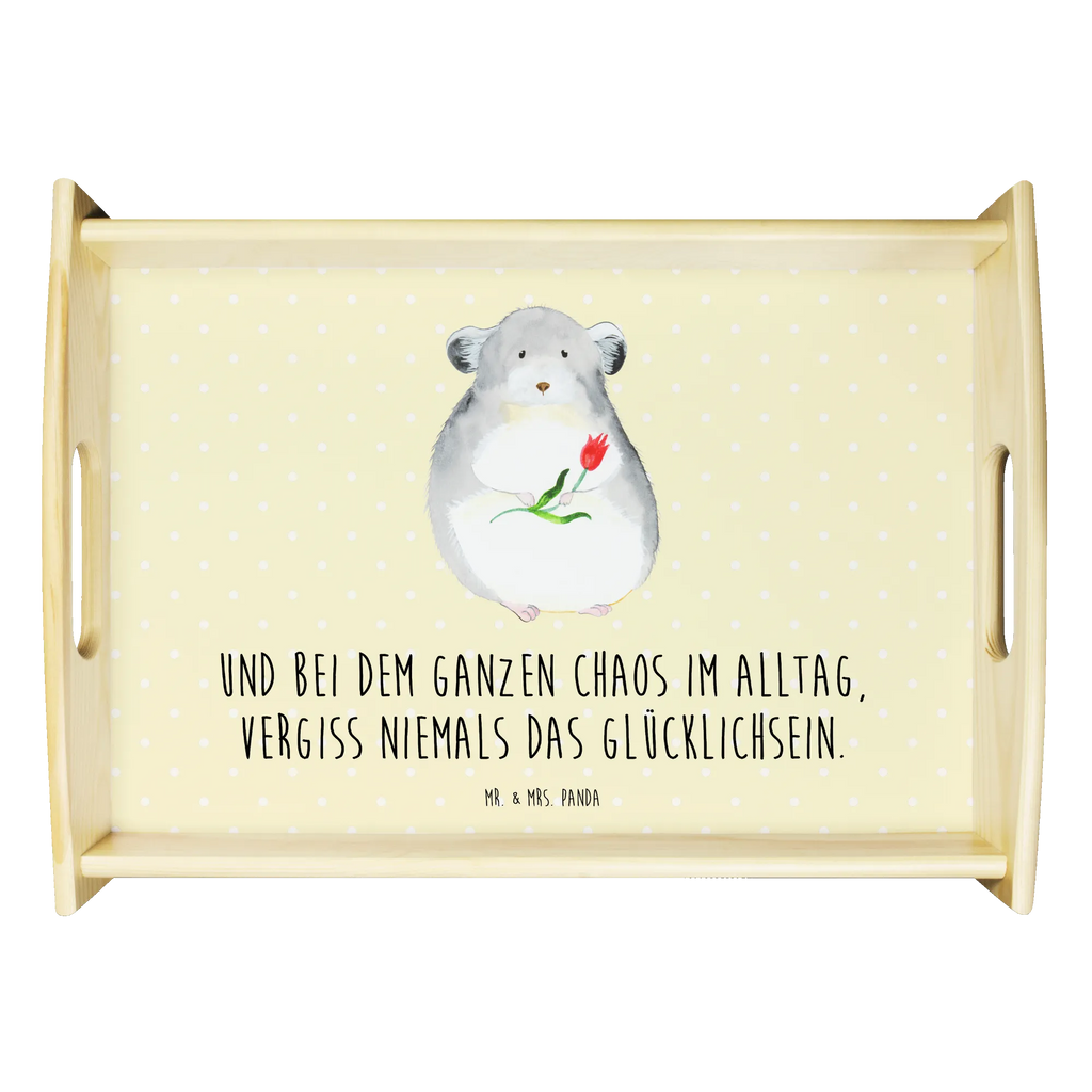 Serving tray chinchilla flower Dekotablett, Serviertablett, Küchentablett, Frühstückstablett, Holztablett, Tablett, Tiermotive, Gute Laune, lustige Sprüche, Tiere, Liebeskummer, traurig sein, Büro, Chaos, Büroalltag, Chinchilla, Glücklichsein, Kummer, Depressionen, Chinchillas