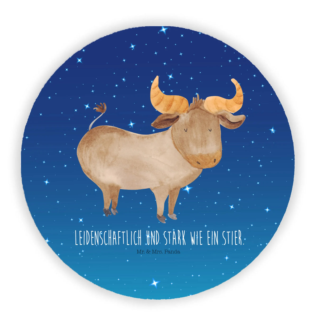Rund Magnet Sternzeichen Stier