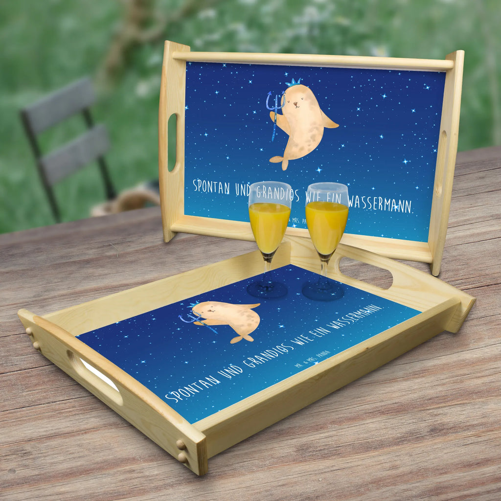Serving tray Star sign Aquarius Frühstückstablett, Serviertablett, Tablett, Holztablett, Küchentablett, Dekotablett, Tierkreiszeichen, Sternzeichen, Horoskop, Astrologie, Aszendent, Nix, Geburtstag Januar, Meer Geschenk, Wassermann Geschenk, Meermann, Wassermann Sternzeichen, Geschenk Januar, Geschenk Februar, Geburtstag Februar