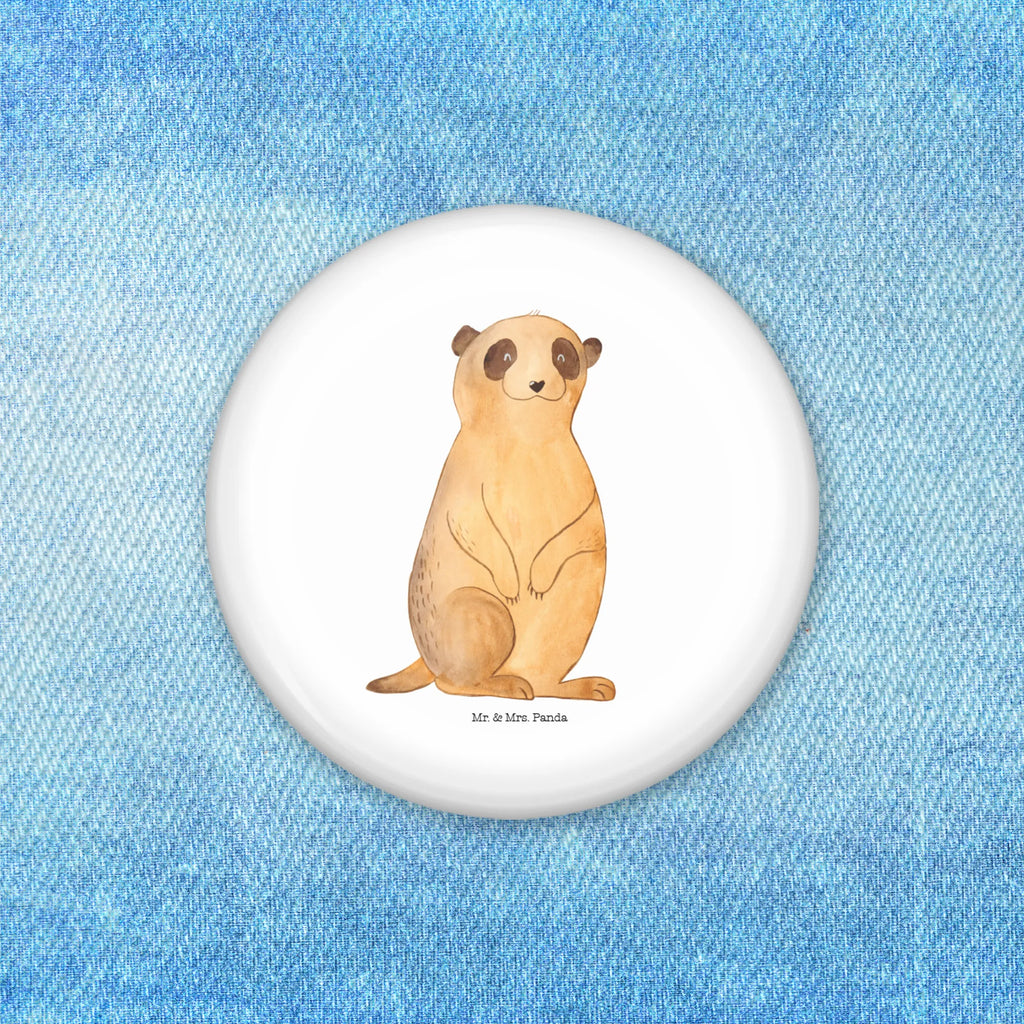 Button Meerkat Lapel Pin, 50mm Button, Button, Pin, Africa, Africa trip, Saying, Road trip, Travel, Meerkat, Traveling, World trip
