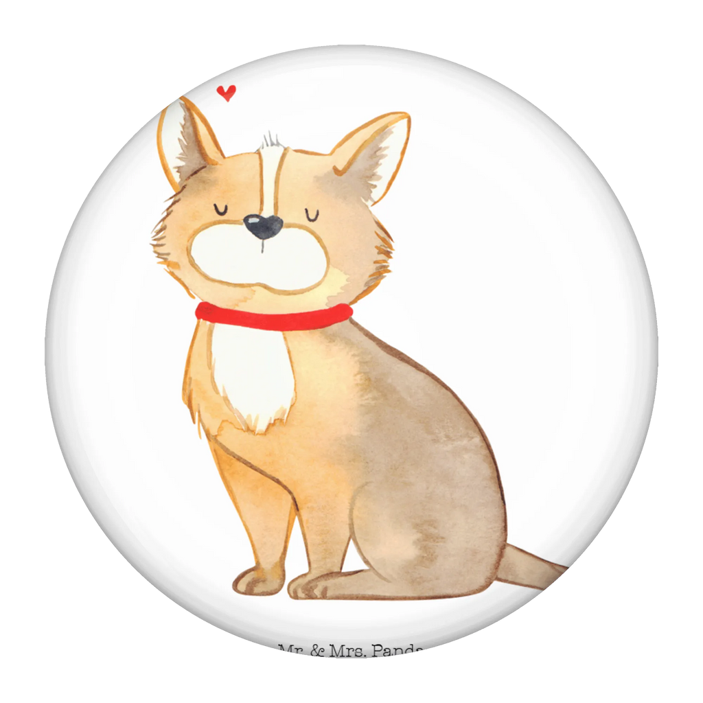 Button Dog Luck Button, 50mm Button, Lapel Pin, Pin, dog, mutt, hound, woof, dog mama, dog breed, love dogs, love for dogs, dog decorative items, bag with dog print, funny gifts for dog owners, what do you give a dog lover, Christmas gifts for dogs, gifts for dogs, dog sayings, love, slogan, Corgie, dog love, dog owner, dog mom