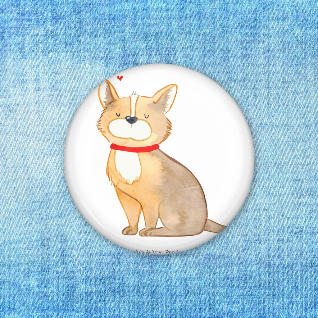 Button Dog Luck Button, 50mm Button, Lapel Pin, Pin, dog, mutt, hound, woof, dog mama, dog breed, love dogs, love for dogs, dog decorative items, bag with dog print, funny gifts for dog owners, what do you give a dog lover, Christmas gifts for dogs, gifts for dogs, dog sayings, love, slogan, Corgie, dog love, dog owner, dog mom