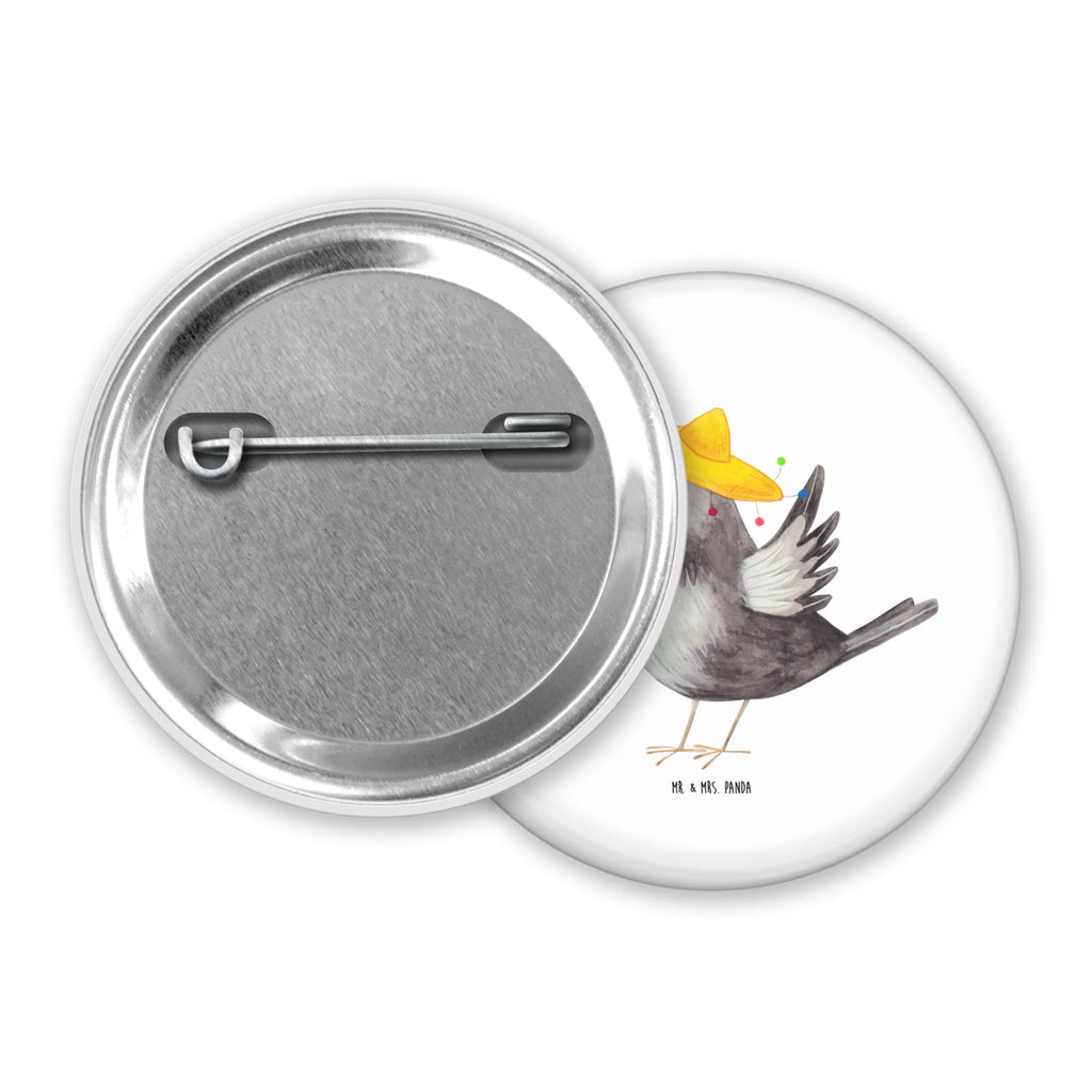 Button Rabe mit Sombrero Button-Sonderedition 50 mm, Button 50 mm, Button-Lieferung 50 mm, Sammlerbutton 50 mm, Button-Sujet 50 mm, Button-Button 50 mm, Button-Motiv 50 mm, Eventbutton 50 mm, Runde Buttons 50 mm, Button-Edition 50 mm, Werbebutton 50 mm, Button-Logo 50 mm, Button-Druck 50 mm, Badge 50 mm, Button Abzeichen 50 mm, Pin 50 mm, Button-Presse 50 mm, Ansteckbutton 50 mm, Pin-Button 50 mm, Marketingbutton 50 mm, Festivalbutton 50 mm, Button-Anstecker 50 mm, Vereinsbutton 50 mm, Button-Set 50 mm, Button-Pin 50 mm, Button-Design 50 mm, Button-Emblem 50 mm, Button-Kollektion 50 mm, Button-Badge 50 mm, Tiermotive, Gute Laune, lustige Sprüche, Tiere, Rabe, froh, glücklich sein, Motivation, fröhlich sein, Vogel, Glück Spruch, Vögel, Elster, Spruch positiv