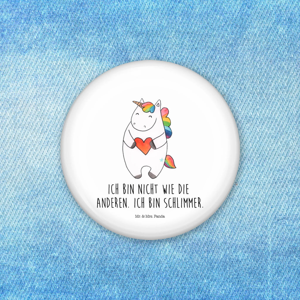 Button unicorn Heart 50mm Button, Button, Pin, Lapel Pin, unicorn, unicorns, heart, different, Unicorn, evil, funny, bad, bad girl, girlfriend gift, girlfriend present