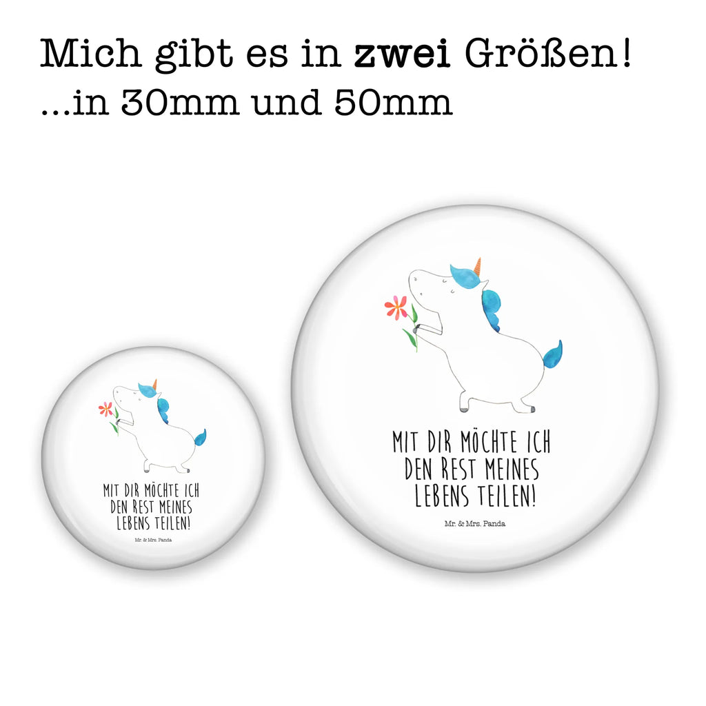 Button unicorn flower Lapel Pin, Button, Pin, 50mm Button, unicorn, unicorns, couple, partner, request, proof of love, love, marriage application, engagement, flower