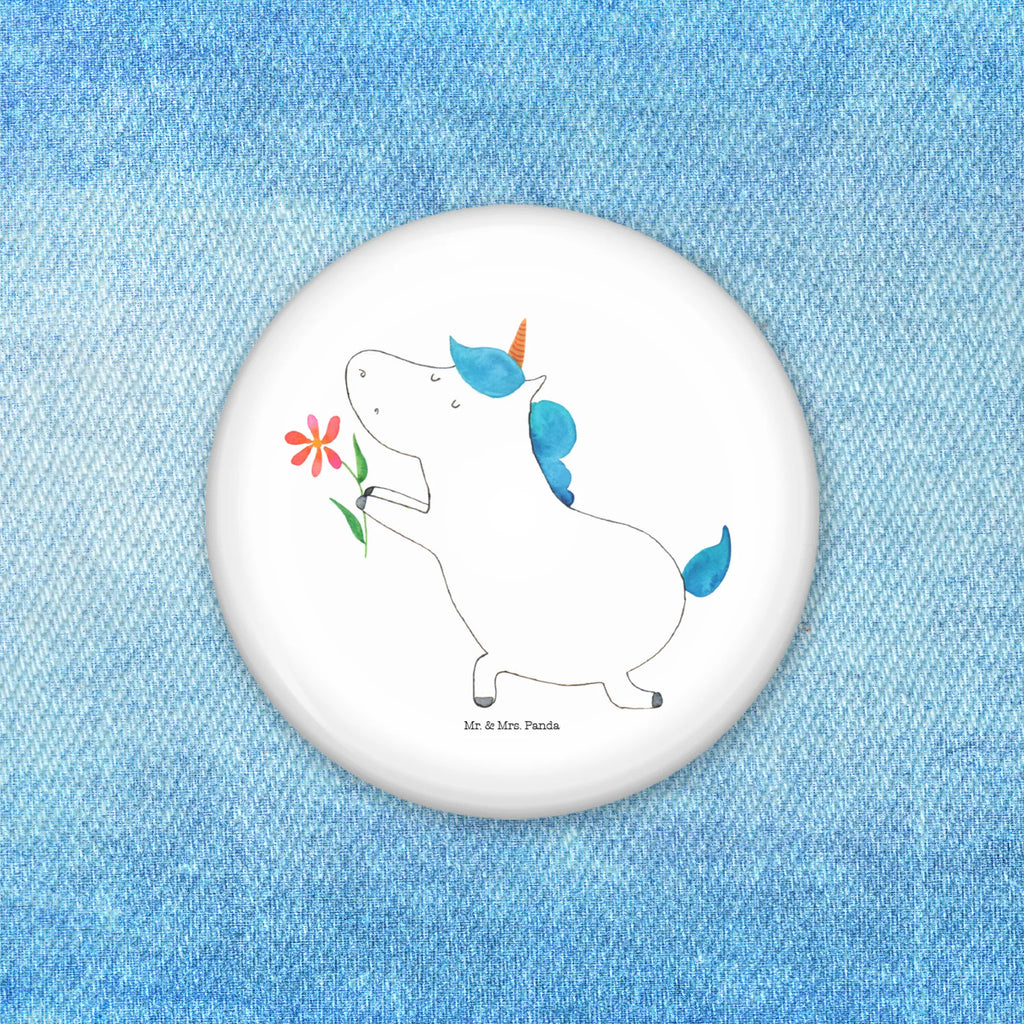 Button unicorn flower Lapel Pin, Button, Pin, 50mm Button, unicorn, unicorns, couple, partner, request, proof of love, love, marriage application, engagement, flower